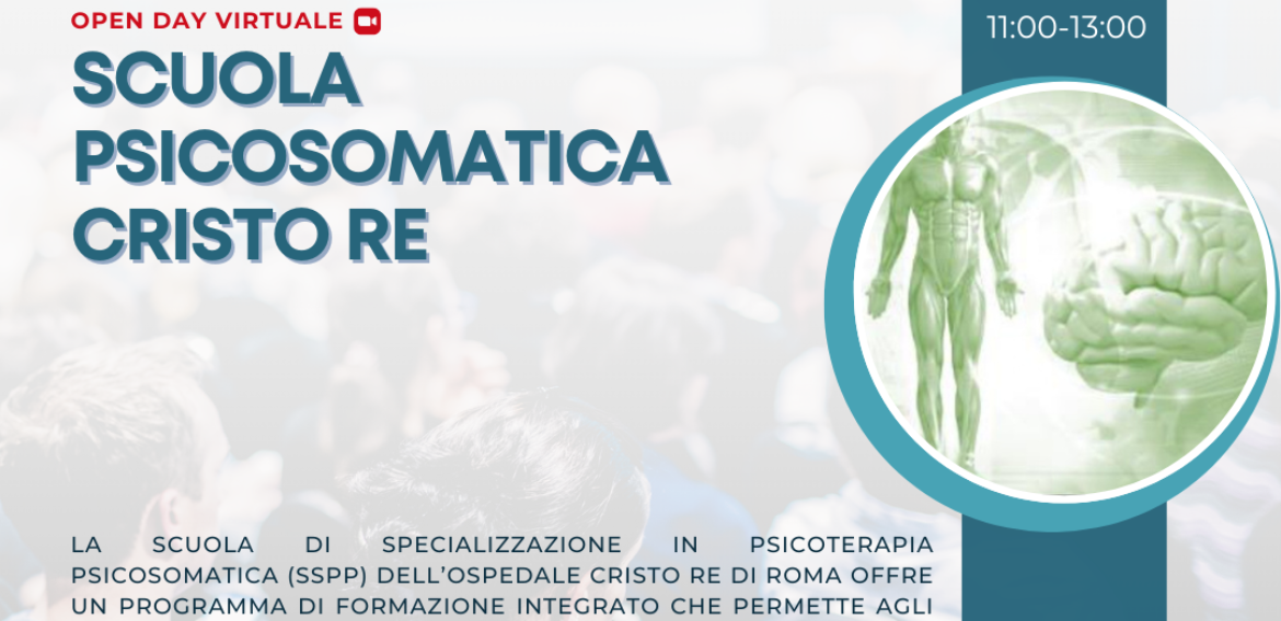 Open day virtuale Scuola Psicosomatica Cristo Re – 7 Febbraio 2025